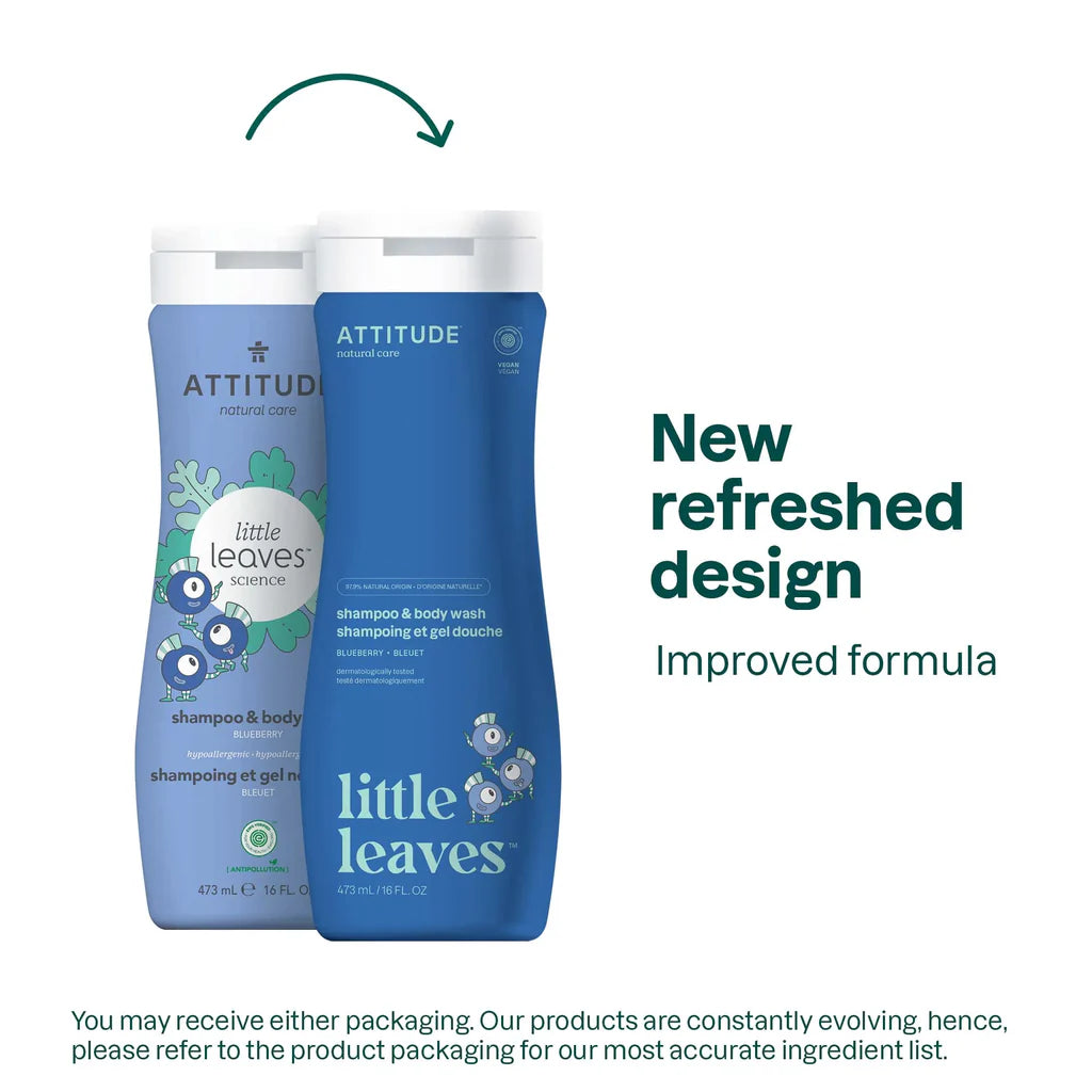 Shampoo & gel de baño Arandano para niños