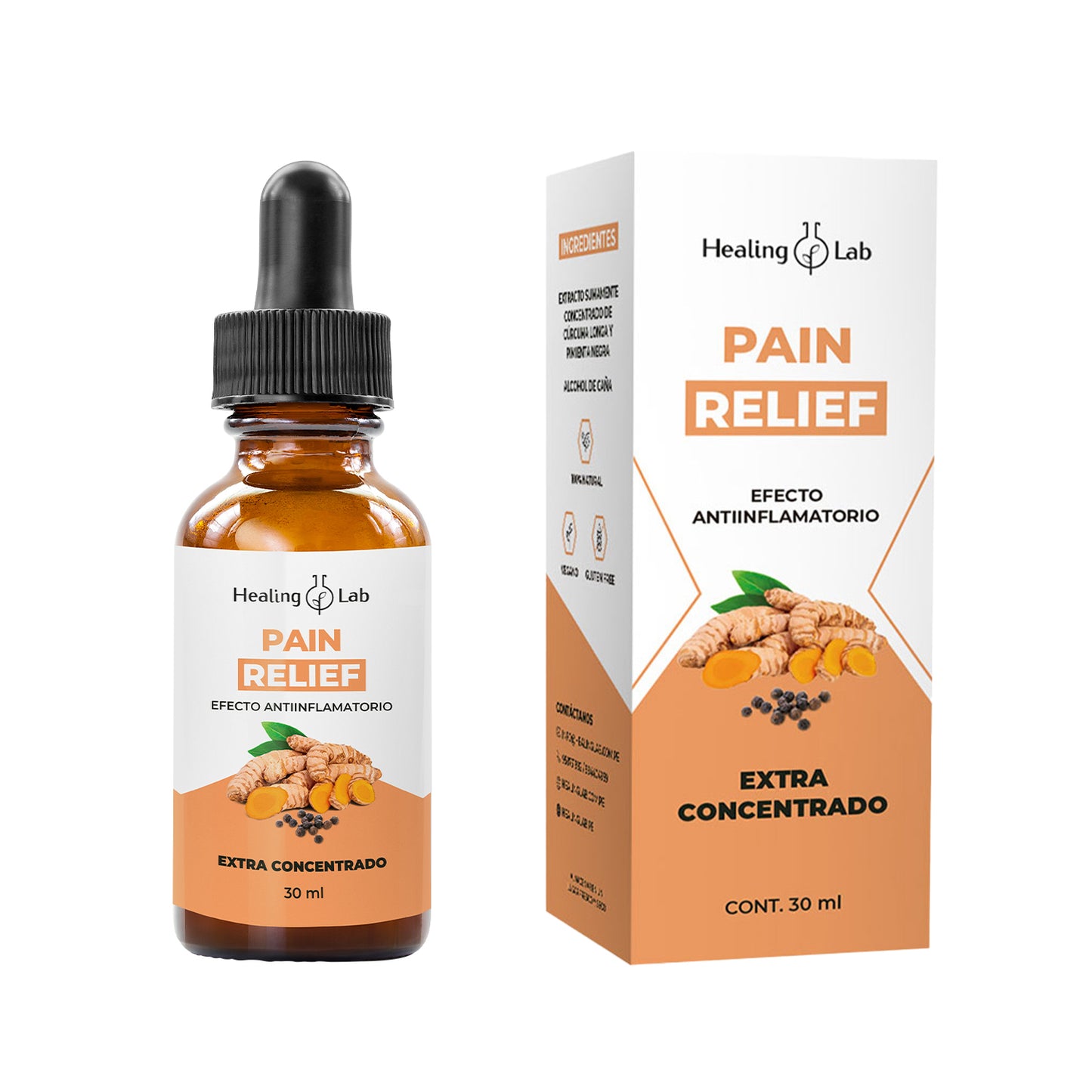 Suplemento Herbal Pain Relief
