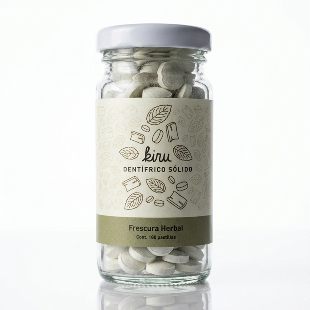 Dentifrico solido frescura herbal