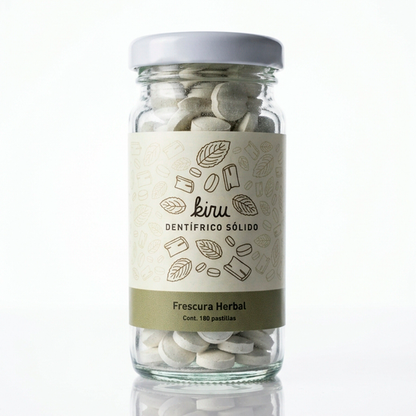 Dentifrico solido frescura herbal