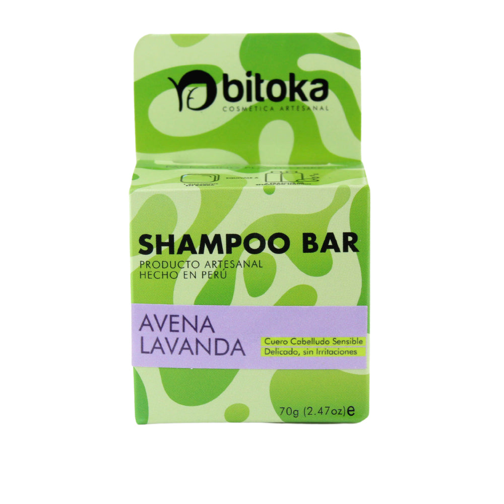 Shampoo Sólido Avena Lavanda