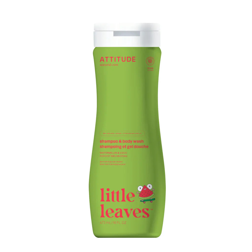 Shampoo & gel de baño natural Sandia y Coco 473ml