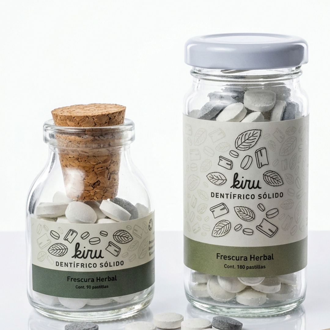 Dentifrico solido frescura herbal