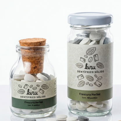 Dentifrico solido frescura herbal